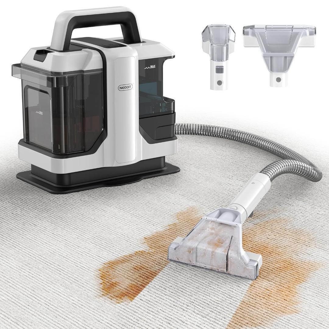 強い吸引力 カーペットクリーナー 布洗浄機 染み抜き