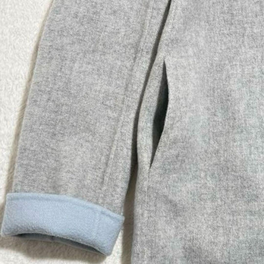 セオリー　フーデッドコート カシミヤ混 コート　ダブルフェイス　秋冬　グレー