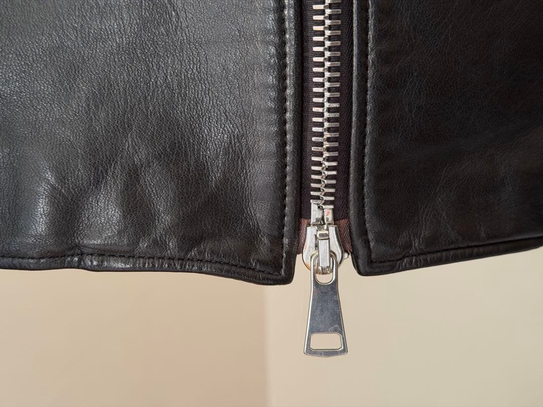 Wjk レザー シングルライダースジャケット