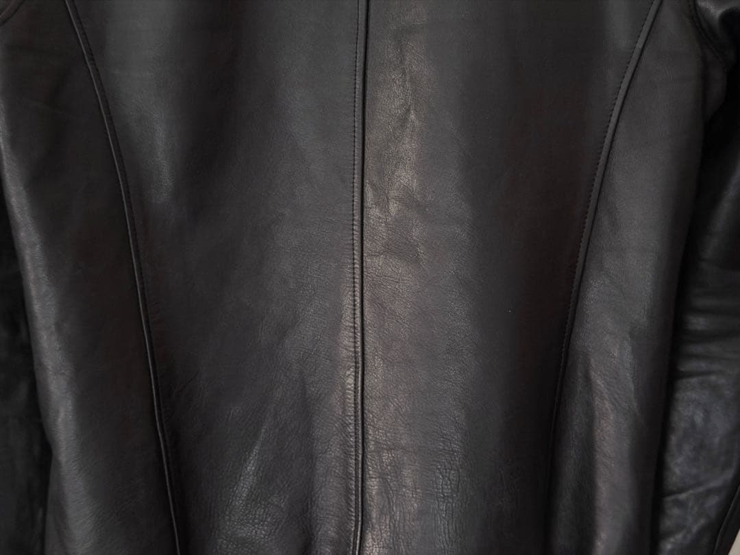 Wjk レザー シングルライダースジャケット