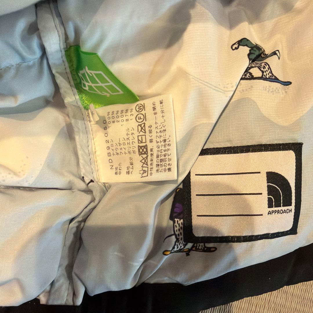 ノースフェイス アコンカグアフーディー ダウンジャケット 90cm イエティ