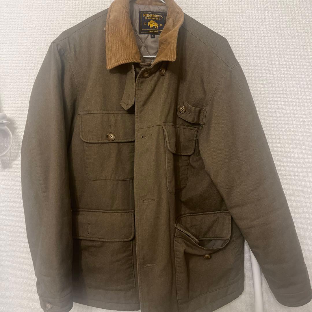 PHERROW'S コーデュロイ襟ジャケット L