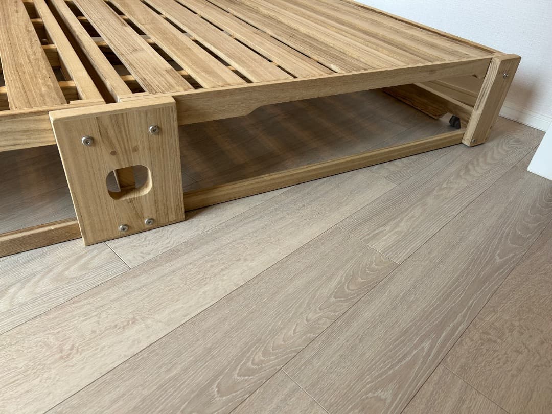 桐らくね　折り畳みベッド　フレーム