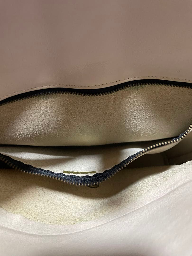 【最最安値】希少品　1990s COACH オフホワイト ショルダーバッグ