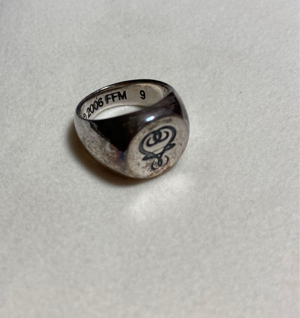藤井フミヤ　指輪　FFシルバーリング　ファンクラブ