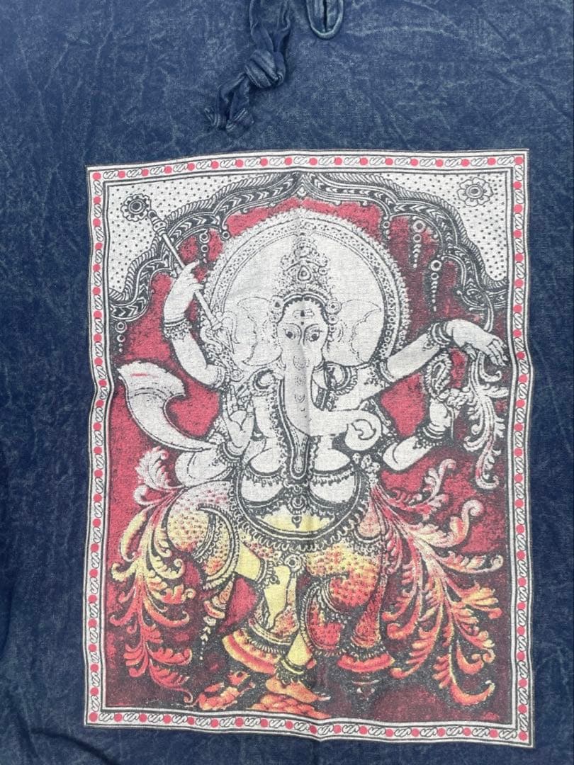 【新品】ビーガンフェス上下セットガネーシャ柄フーディとパンツセット　藤井風