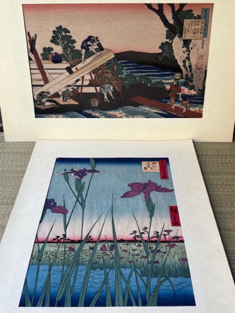 稀版浮世絵 花鳥風月選集 大江戸木版社 木版画第1回～第25回 ※第2・3回欠品