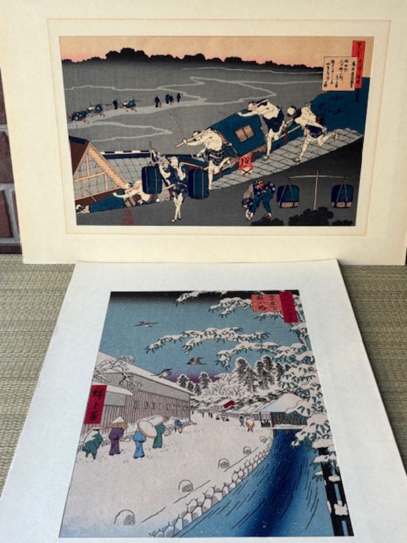 稀版浮世絵 花鳥風月選集 大江戸木版社 木版画第1回～第25回 ※第2・3回欠品