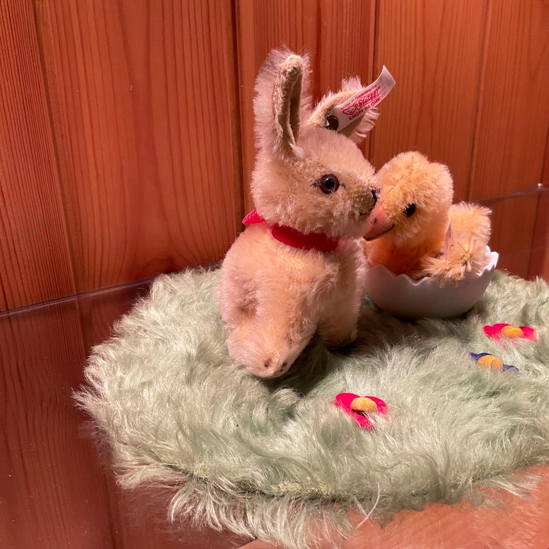 【美品】シュタイフ　イースタージオラマ