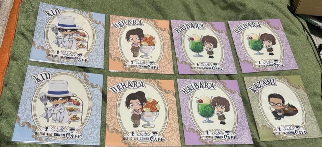 セガラッキーくじ 名探偵コナンカフェ執事喫茶D賞ぬいぐるみ諸伏高明その他セット