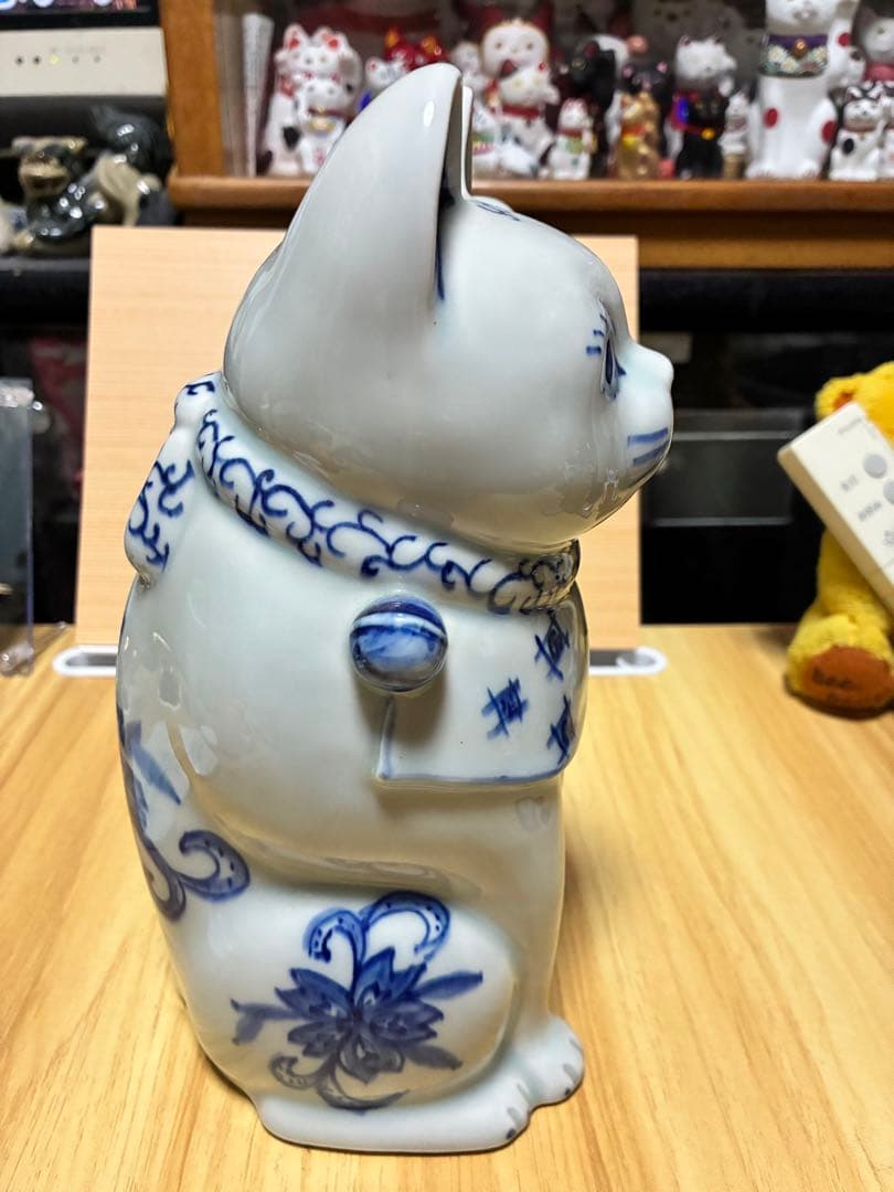 瀬戸焼　招き猫