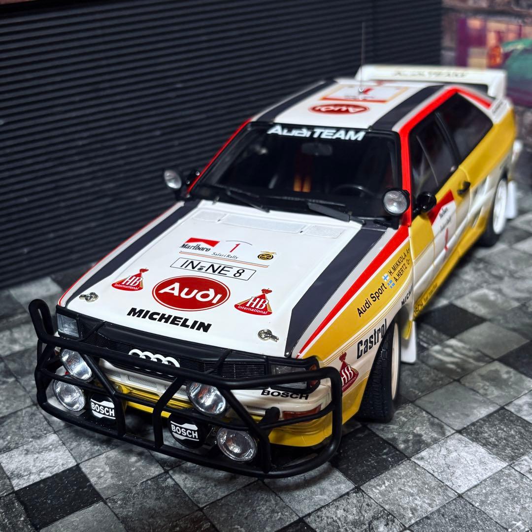 デカール加工品 1/18 AUTOart アウディ クワトロ A2 グループB