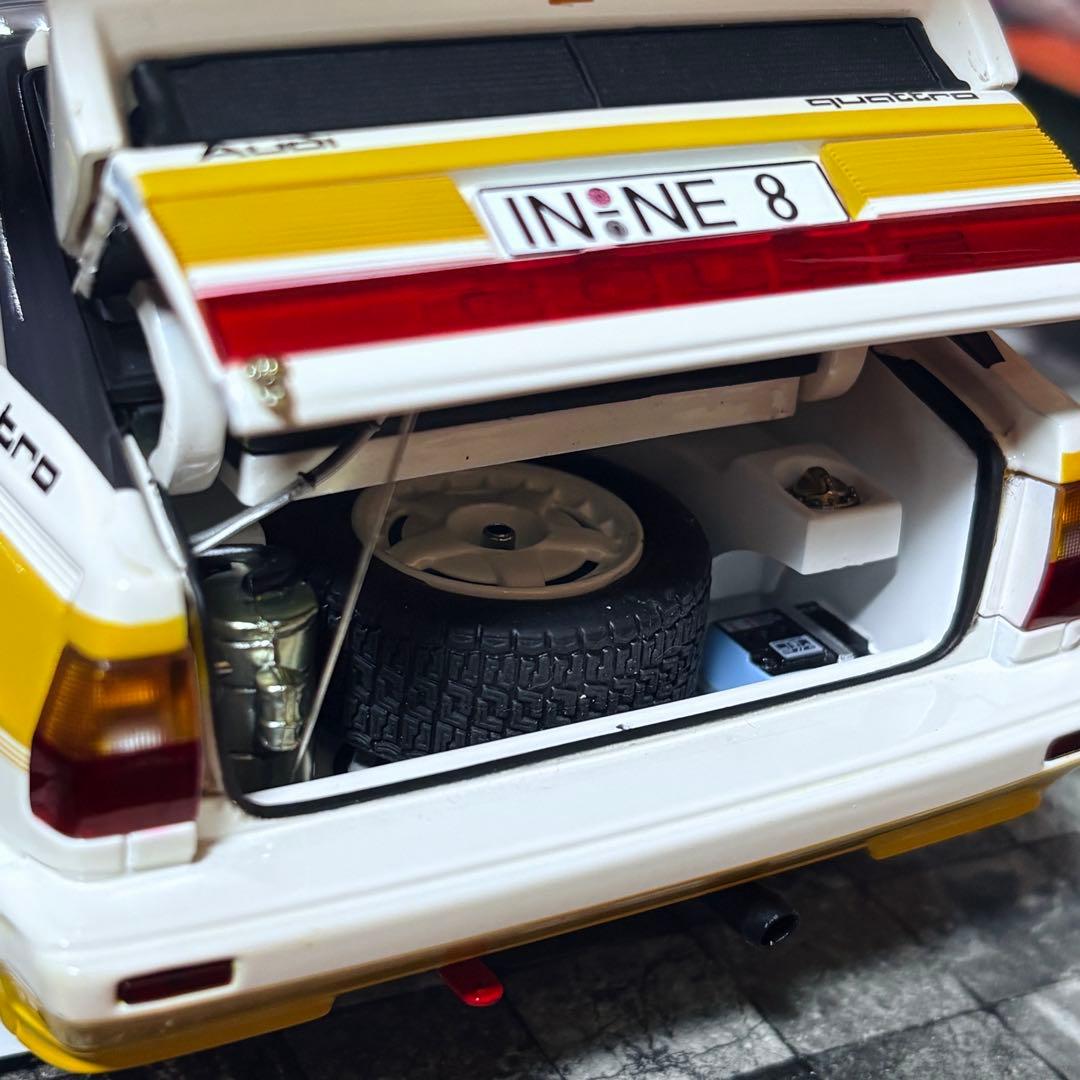 デカール加工品 1/18 AUTOart アウディ クワトロ A2 グループB