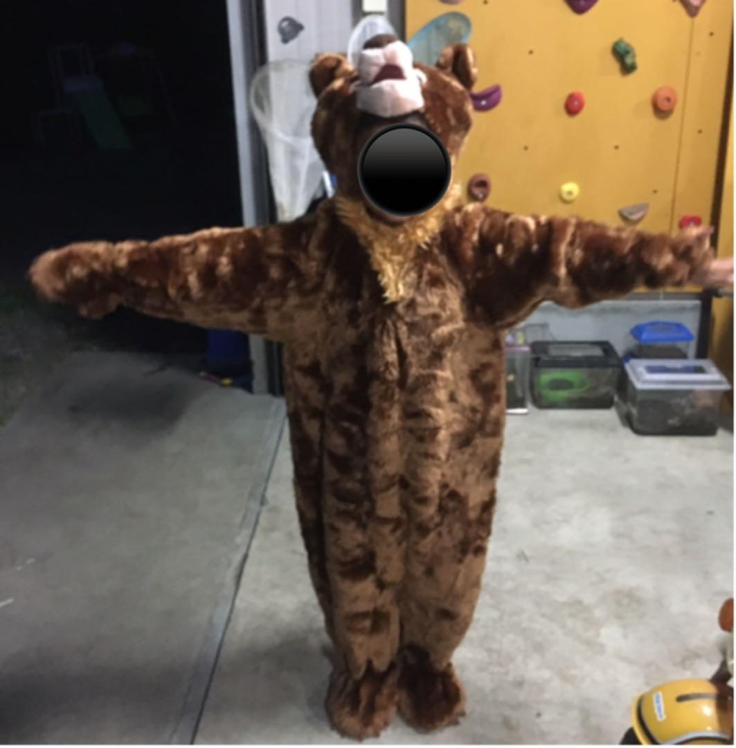 激レア！　限定品！　ディズニー　Disney ブラザーベアー　着ぐるみ　防寒