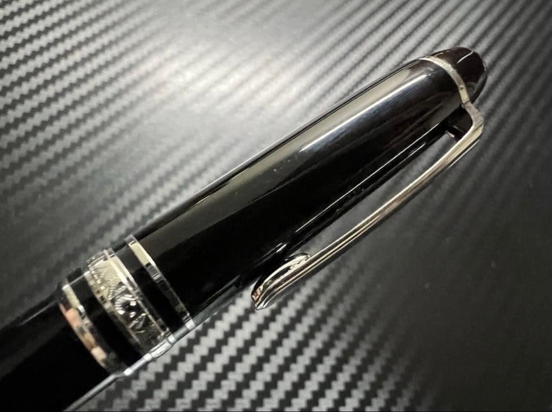 未使用に近い モンブラン P116 モーツァルト ボールペン プラチナライン