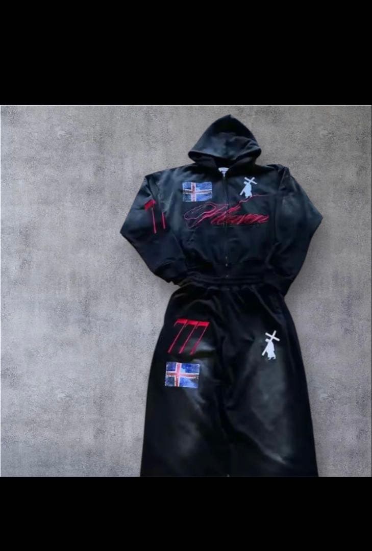 スウェットセットアップ ダメージスウェット ダメージ加工 supreme