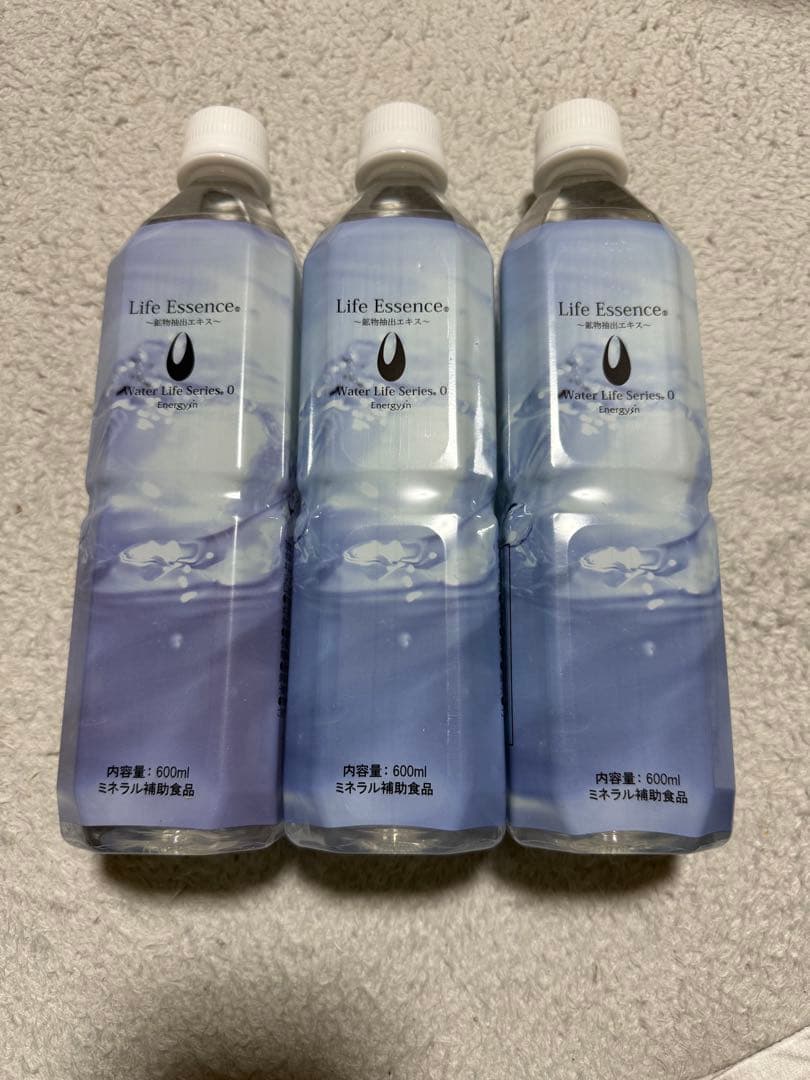 Life Essence ミネラルウォーター 600ml×3本セット