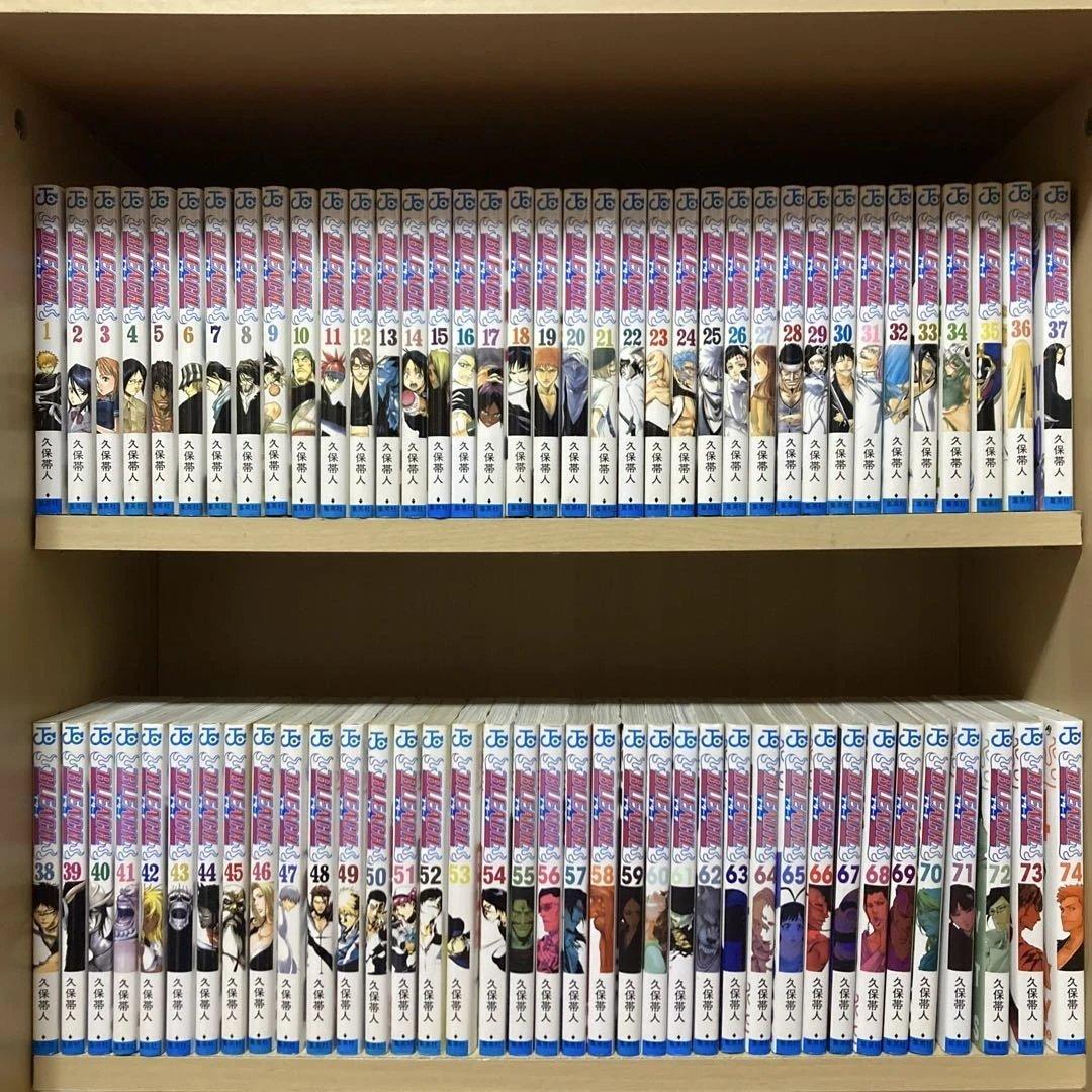 送料無料❗️ブリーチ全巻1〜74巻 久保帯人