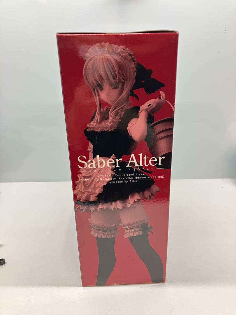 D0102) 未開封　アルター セイバーオルタ メイドVer. 1/6スケール