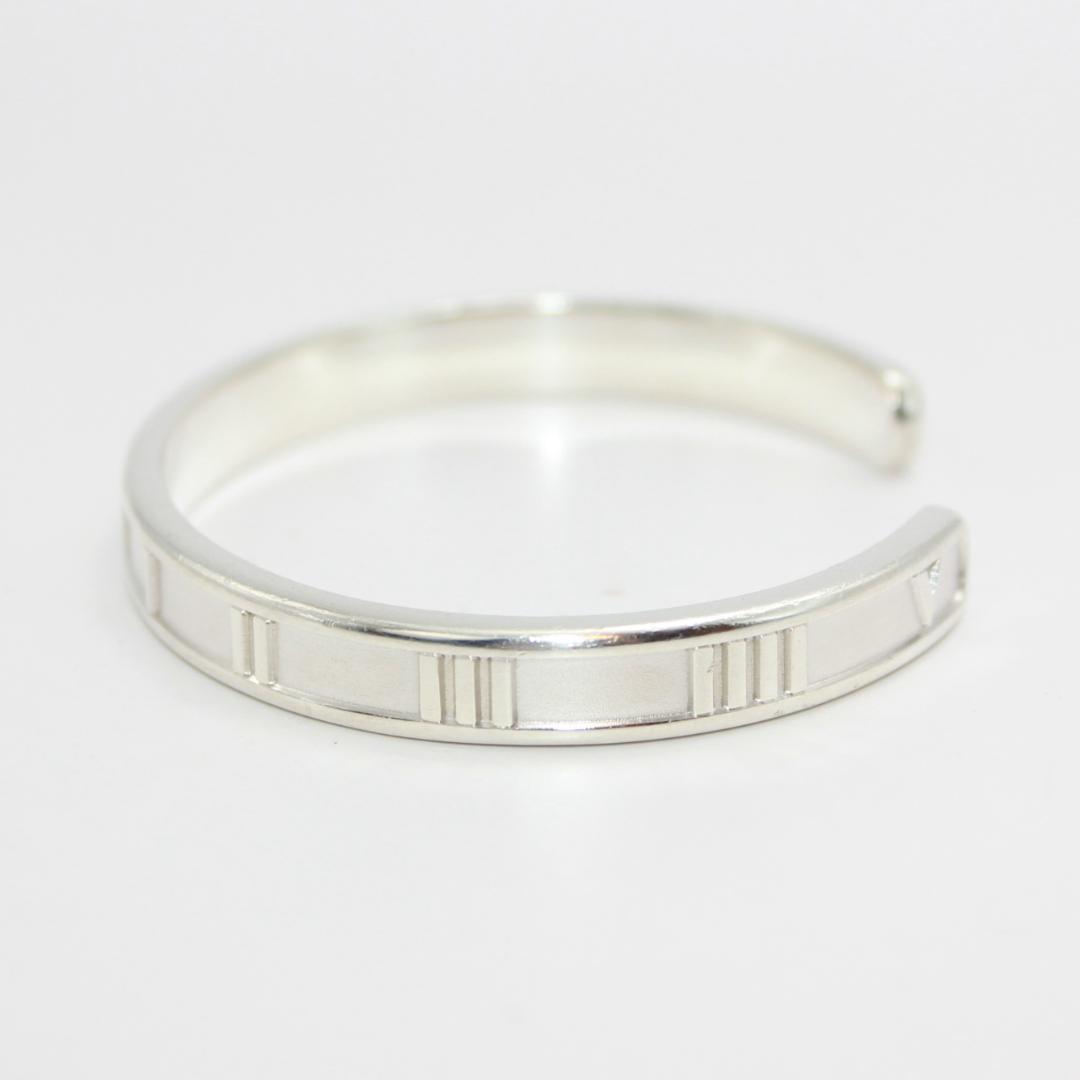 美品 Tiffany&Co. ティファニー アトラス シルバー バングル 925