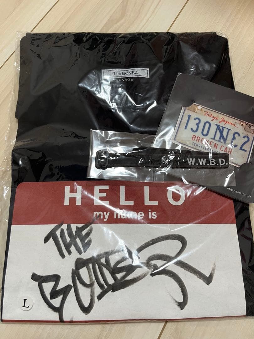 The BONEZ Tour 2020 オリジナルグッズセット　新品・未開封