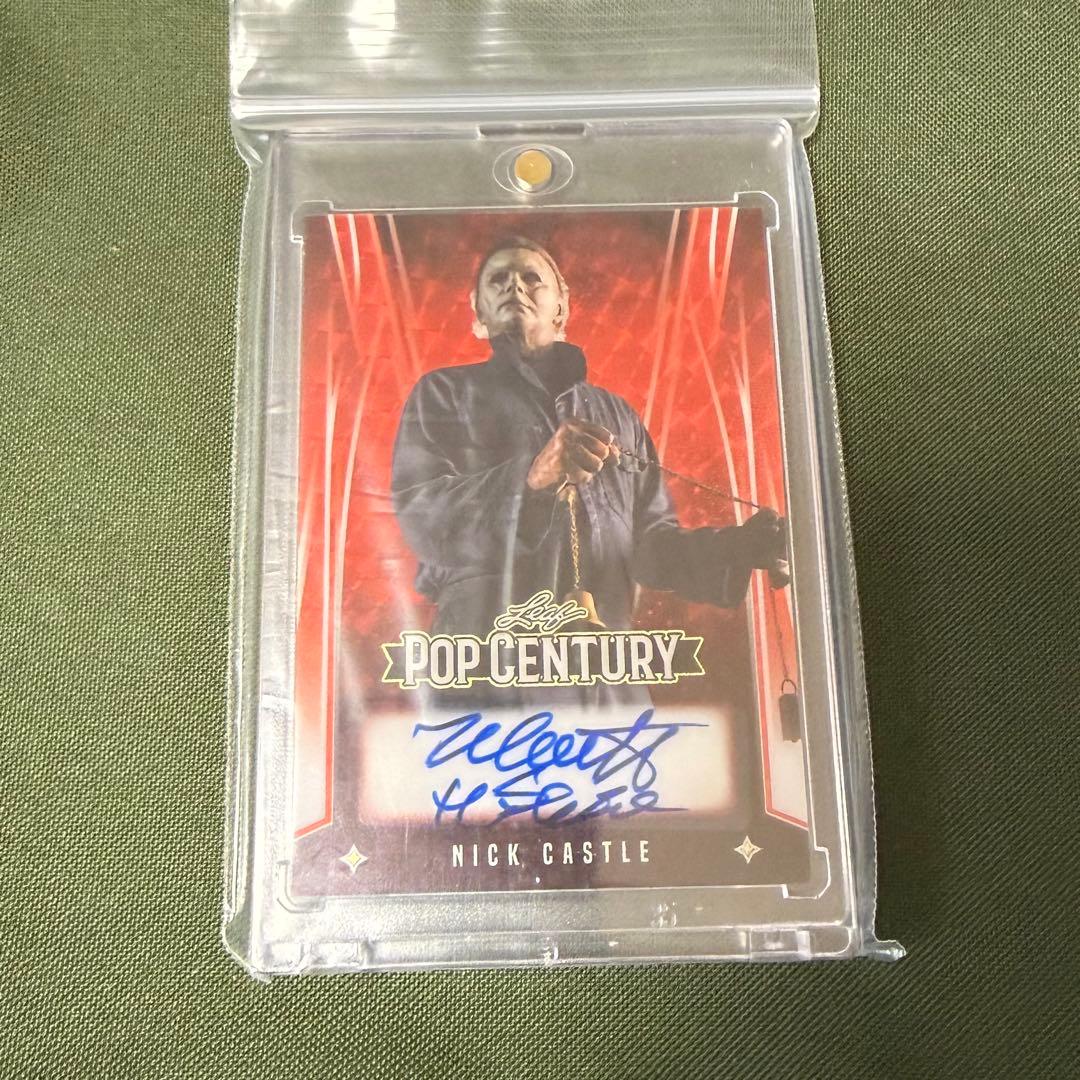 leaf pop century Nick Castle サインカード　1/1