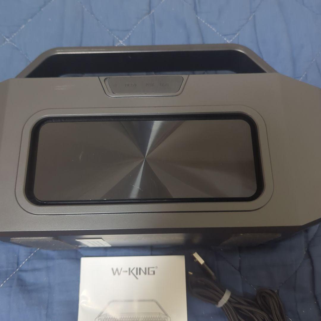 W-KING 60W RMS 100Wピーク、スピーカー bluetooth