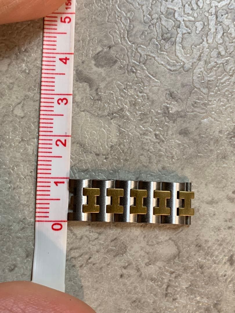 バラ売り可能　未使用品　エルメス　セリエ　金属ベルト　10mm SE4.240