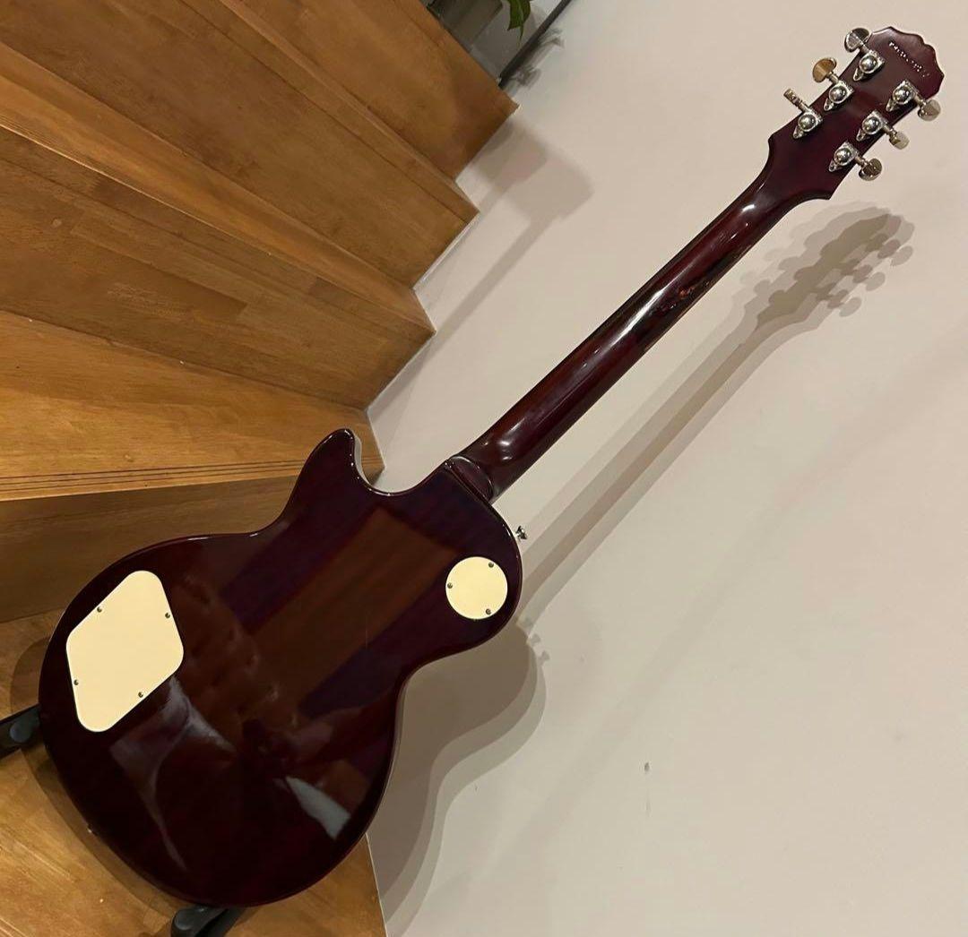 epiphoneレスポールスタンダード　ゴールドトップ　補修品 ハードケース付き