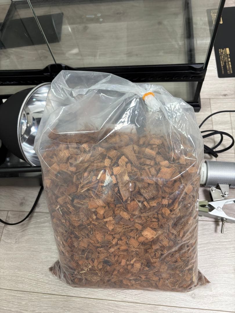 爬虫類飼育セットリクガメフトアゴガラスケージ60.5cm45.5cm32.5cm