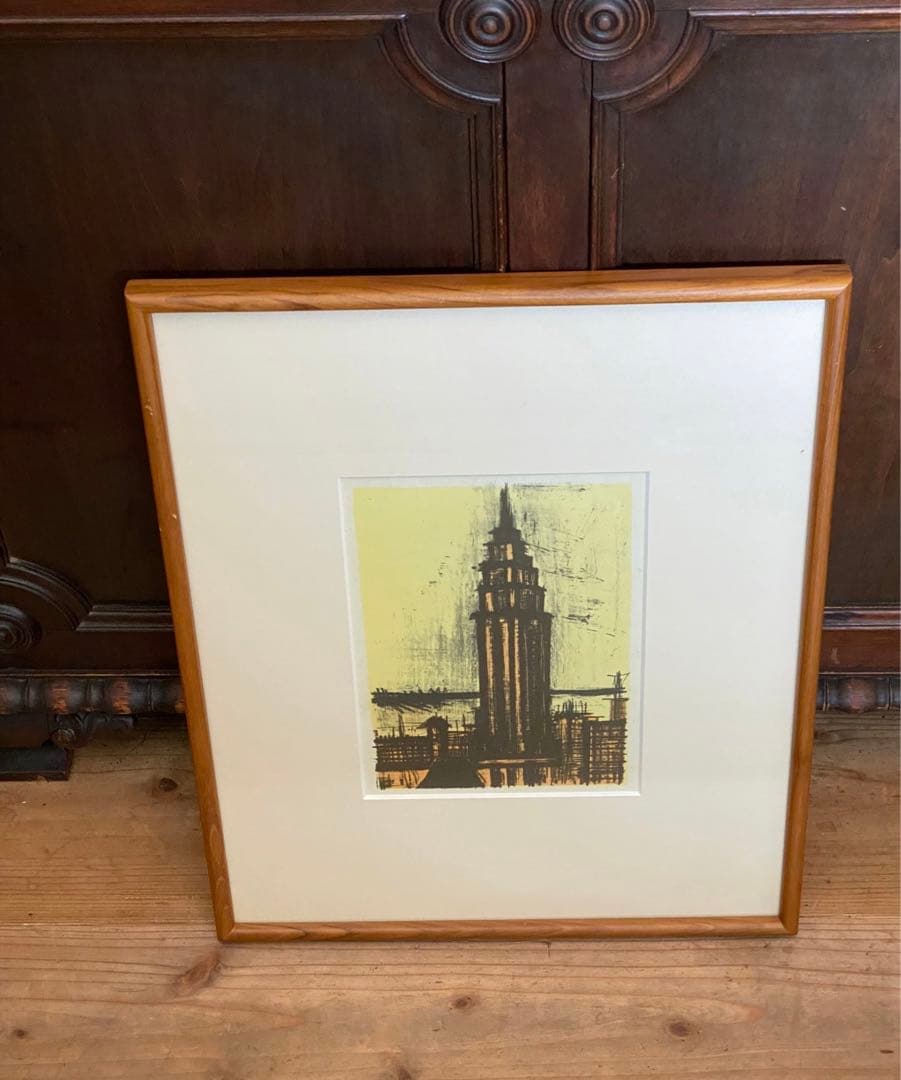 ベルナール・ビュッフェ ニューヨーク アート 額縁 インテリア