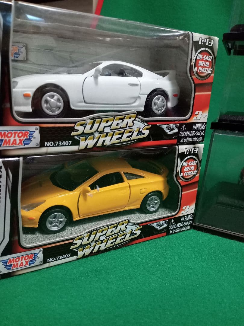 1/43トヨタ セリカ　スープラ ミニカー6台セット