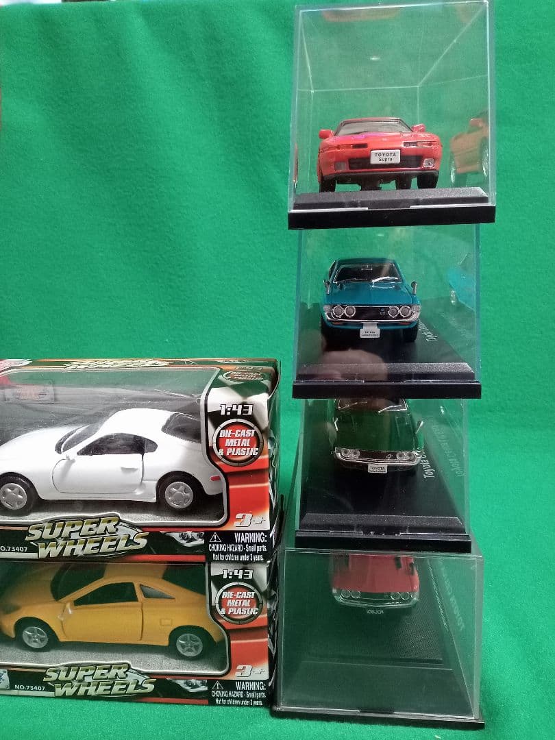 1/43トヨタ セリカ　スープラ ミニカー6台セット