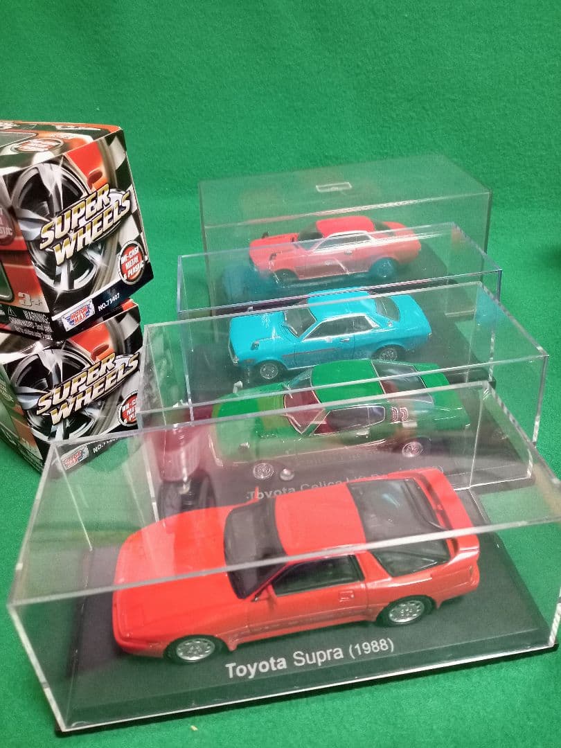 1/43トヨタ セリカ　スープラ ミニカー6台セット