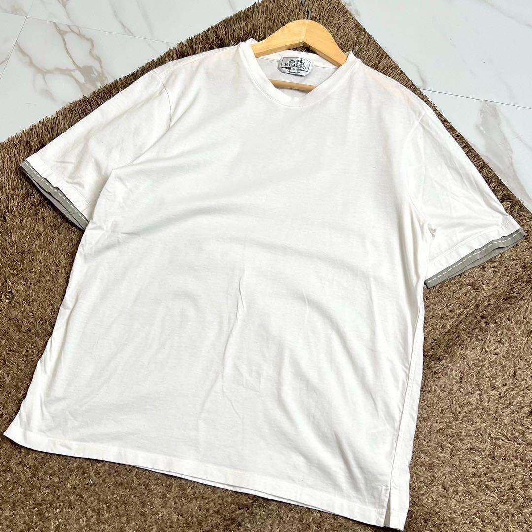 YO2様　HERMES エルメス　Tシャツ　Piqures Sellier
