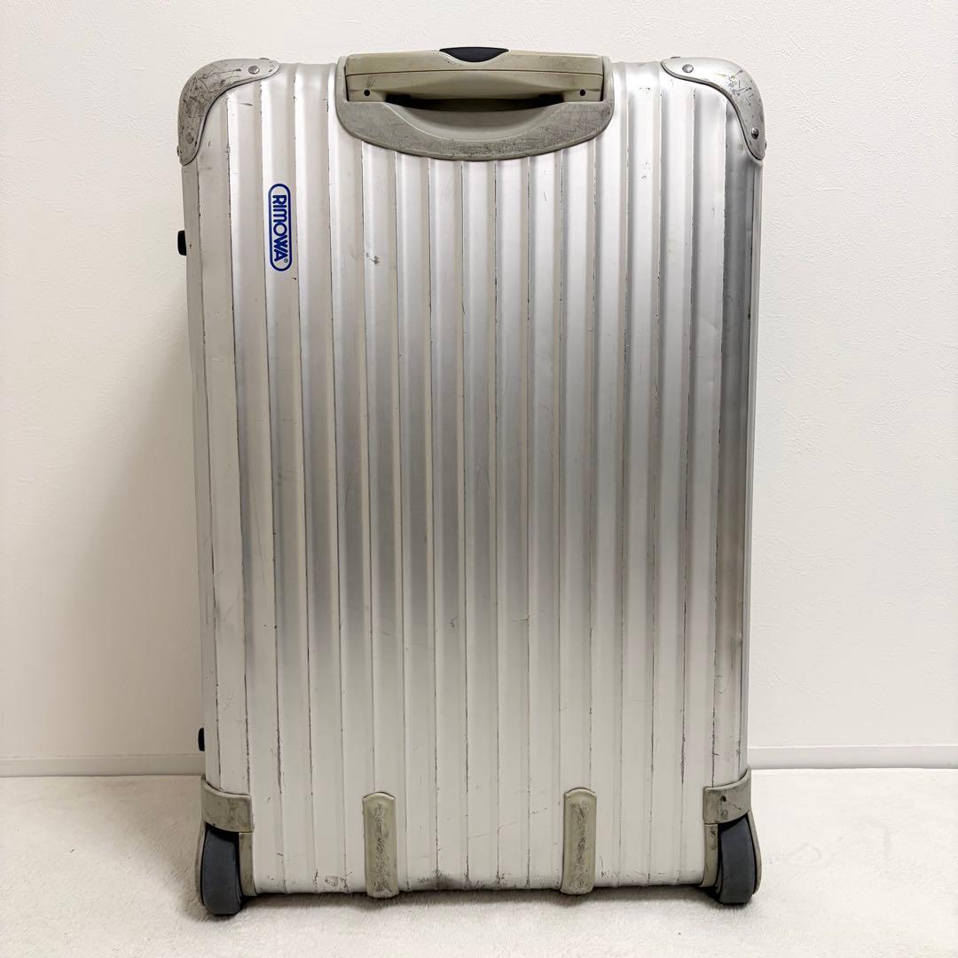 リモワ トパーズ アルミニウム ダイヤルロック式 2輪 スーツケース シルバー