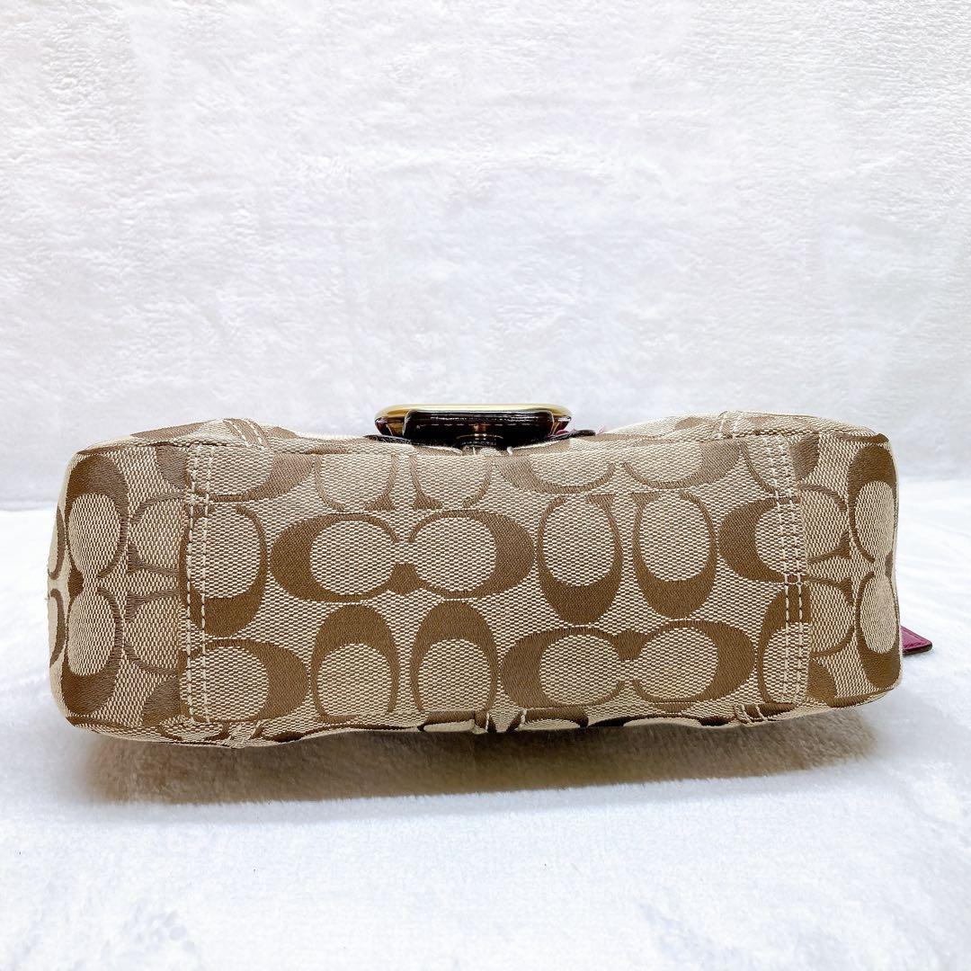 ✨美品✨COACH コーチ ソーホー ブリーカー ハンドバッグ　シグネチャー