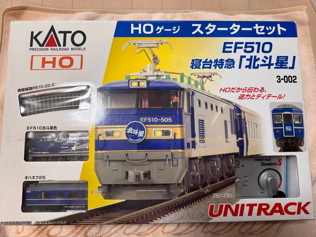 KATO HOゲージ 北斗星EF510 スターターセット3-002