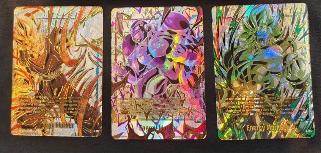と*も様 チャンピオンシップ　エナジーマーカー 未開封3枚(ベジット、フリーザ、