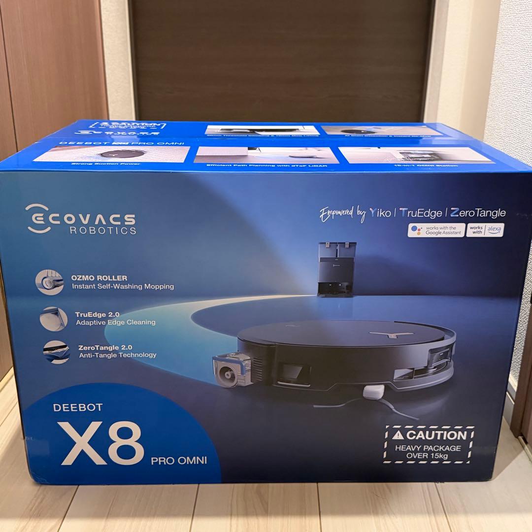 ECOVACS DEEBOT X8 PRO OMNI ロボット掃除機