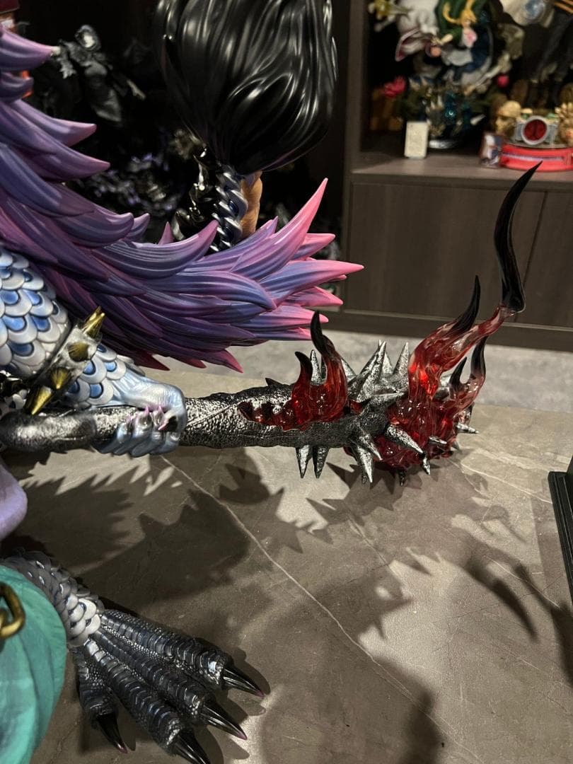 ワンピース 百獣のカイドウ 人獣型 フィギュア ガレージキット 塗装済み完成品