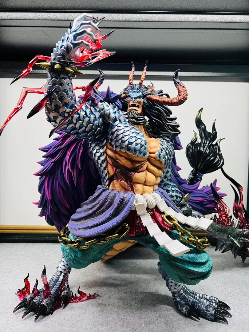 ワンピース 百獣のカイドウ 人獣型 フィギュア ガレージキット 塗装済み完成品