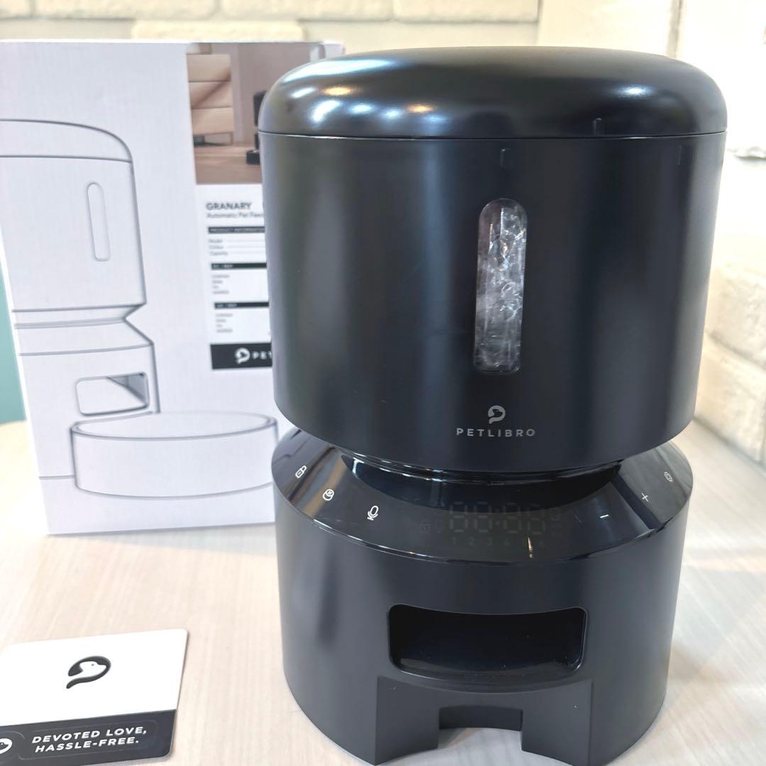 PETLIBRO 自動給餌器 猫 中小型犬用 定時定量 タイマー式 2WAY給電