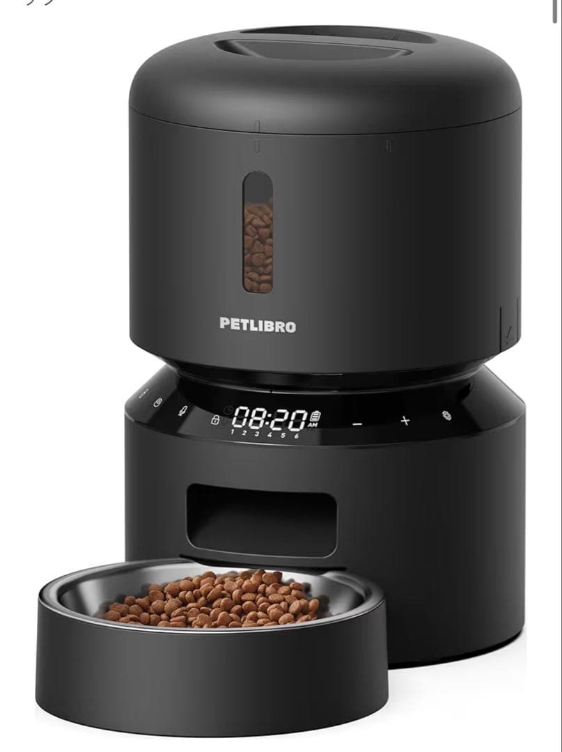 PETLIBRO 自動給餌器 猫 中小型犬用 定時定量 タイマー式 2WAY給電