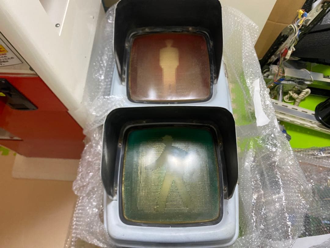 信号機 本物 京三製作所 歩行者用信号機