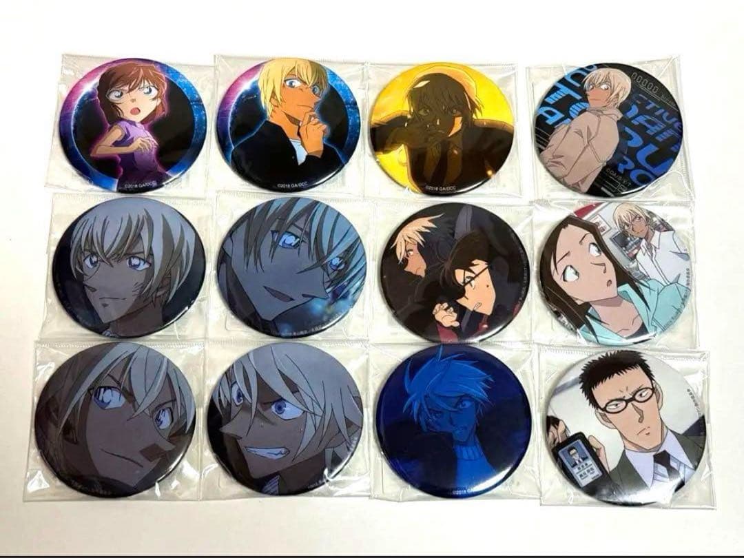 コナン グッズ 缶バッジセット