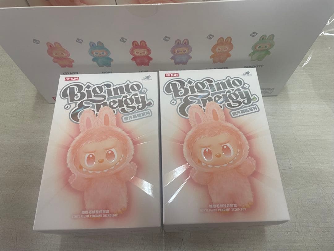 正規品 「2個セット」 LABUBUラブブ　ぬいぐるみ　POPMART　未開封品