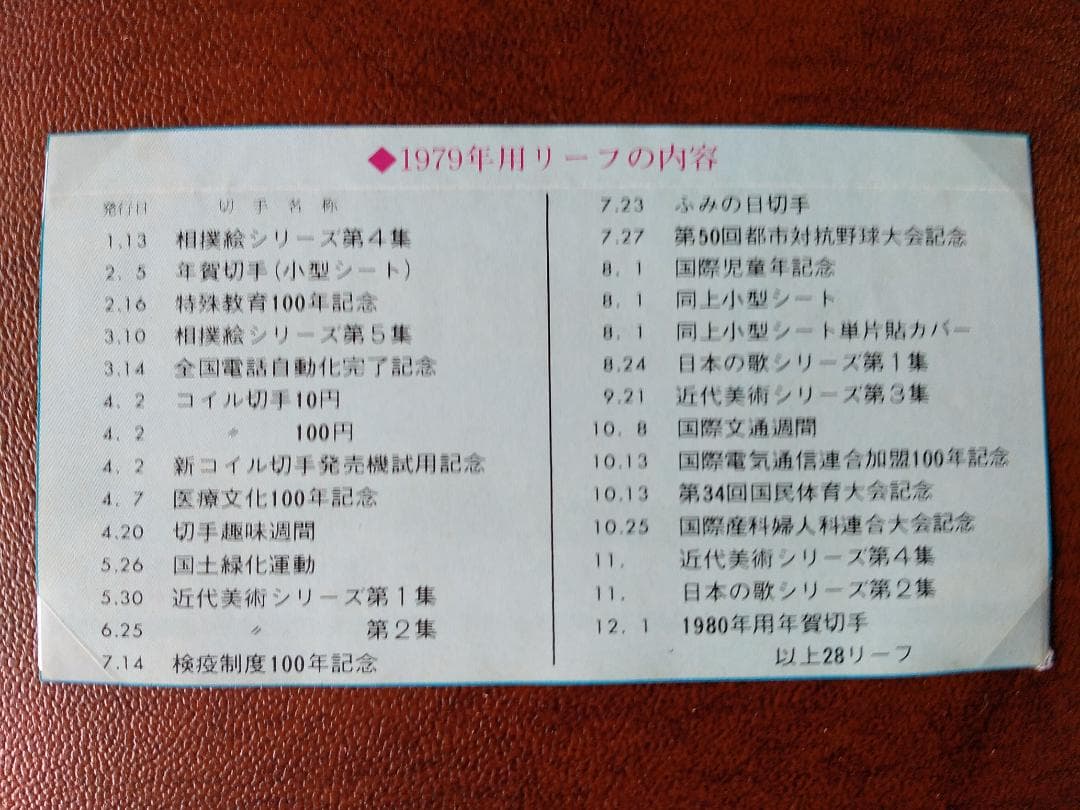 初日カバー 1979年 昭和54年 未年 記念切手 切手 28通 ファイル 新品