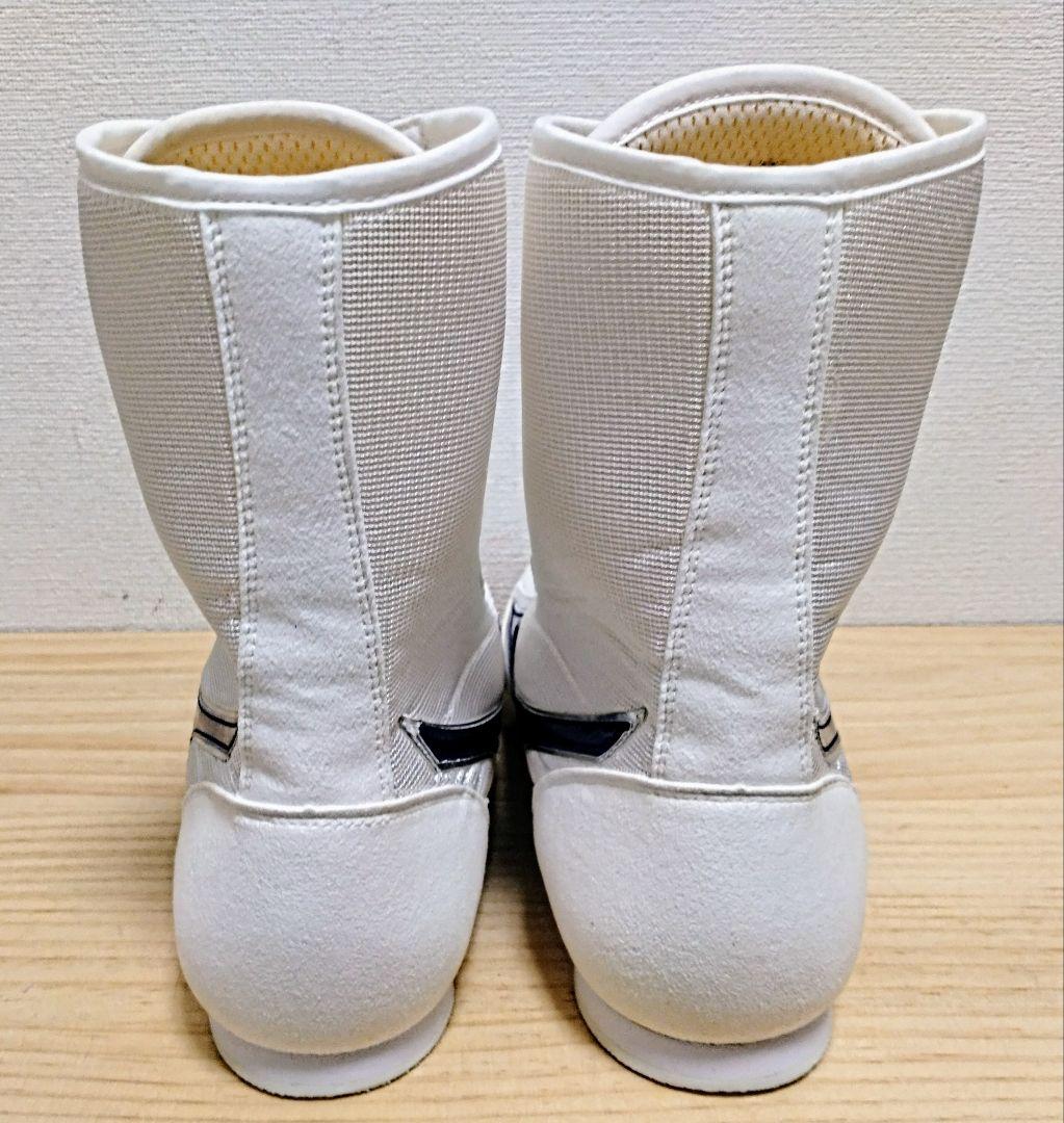 ミズノ ボクシングシューズ 白 26.5cm