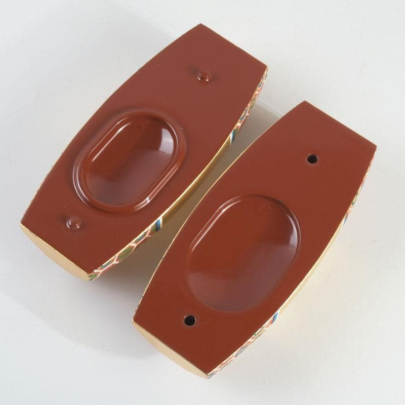 aoi　島津有職庵作　本金箔京彩　ぶりぶり香合　共布共箱　V　9488